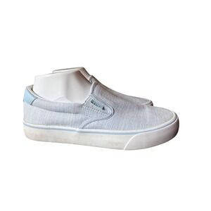 Lugz Clipper Women Light Blue Textile Slip On‎ Sneakers CLIPRTC-4573 Size 8